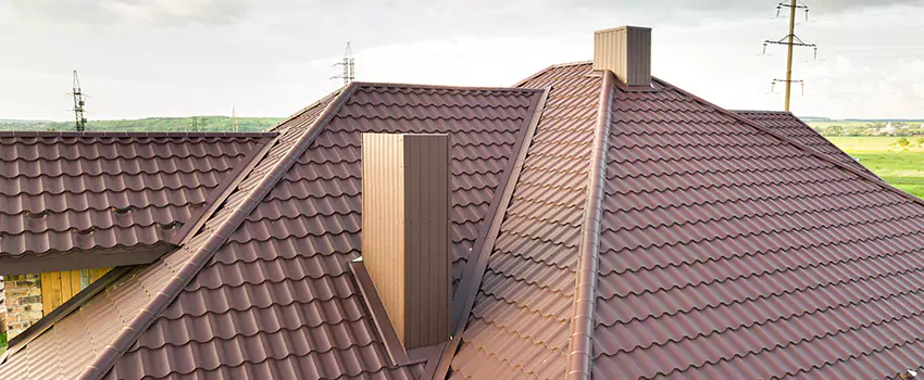 Residential Chimney Flashing Restoration in Maywood, CA