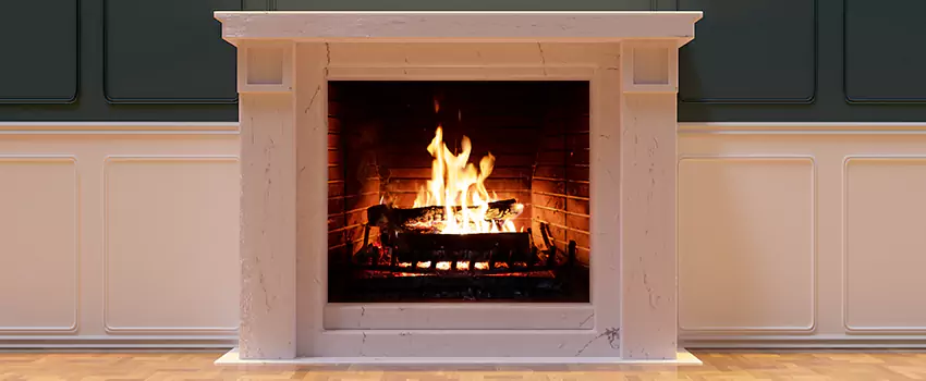Decorative Electric Fireplace Installation in Maywood, California
