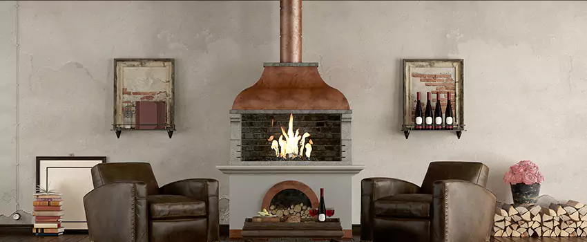 Thelin Hearth Products Providence Pellet Insert Fireplace Installation in Maywood, CA