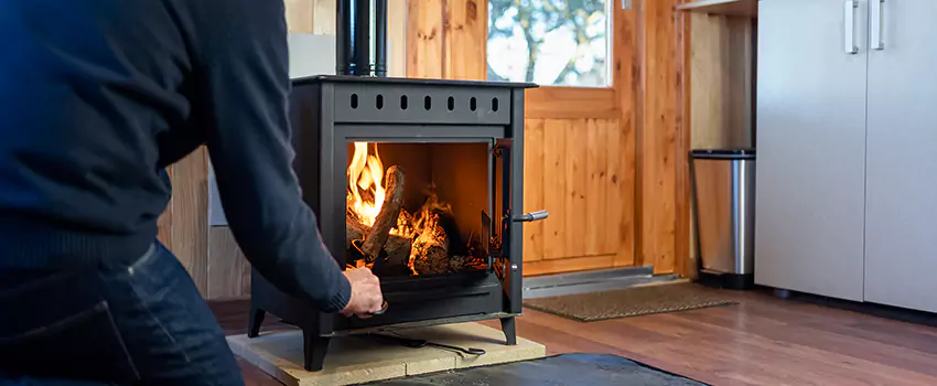 Open Hearth Wood Fireplace Installation in Maywood, CA
