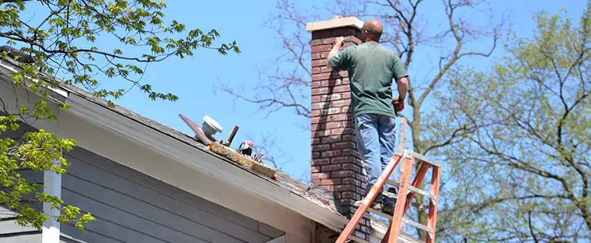 Vinyl and PVC Chimney Flashing Installation in Maywood, CA