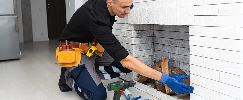 Fireplace Damaged Damper Frame Repair Services in Maywood, California